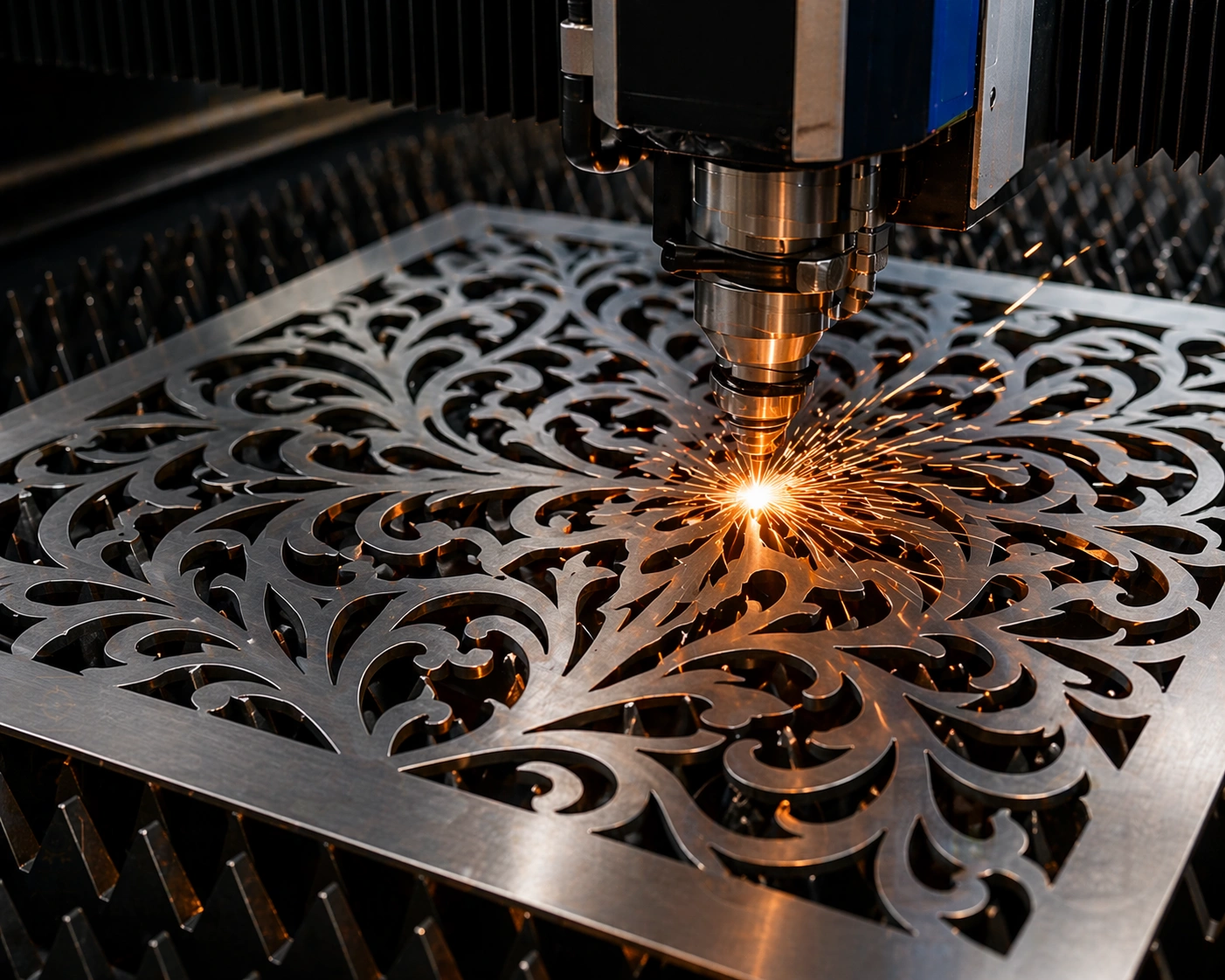 Decorative Metal Panel Cutting
